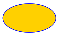 An Ellipse in SVG