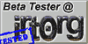 Beta Test logo - plain grey irt.org