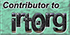Contributor logo - speckled pastel green irt.org